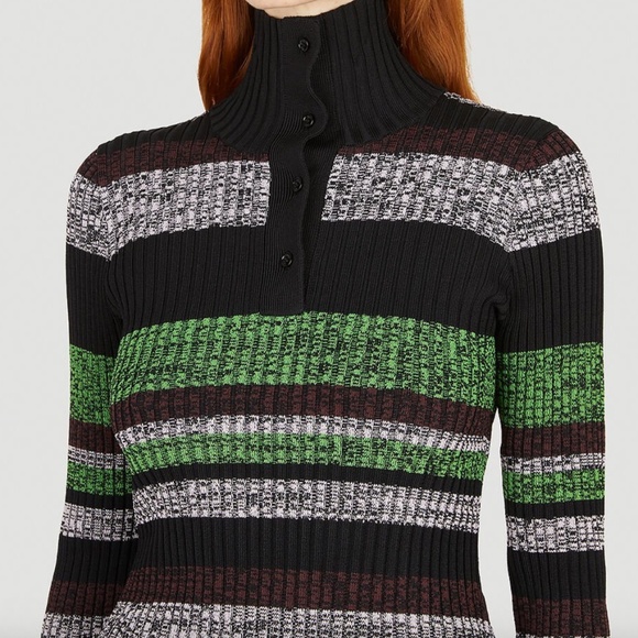 GANNI Button Up Sweater, L, New - Picture 4 of 4